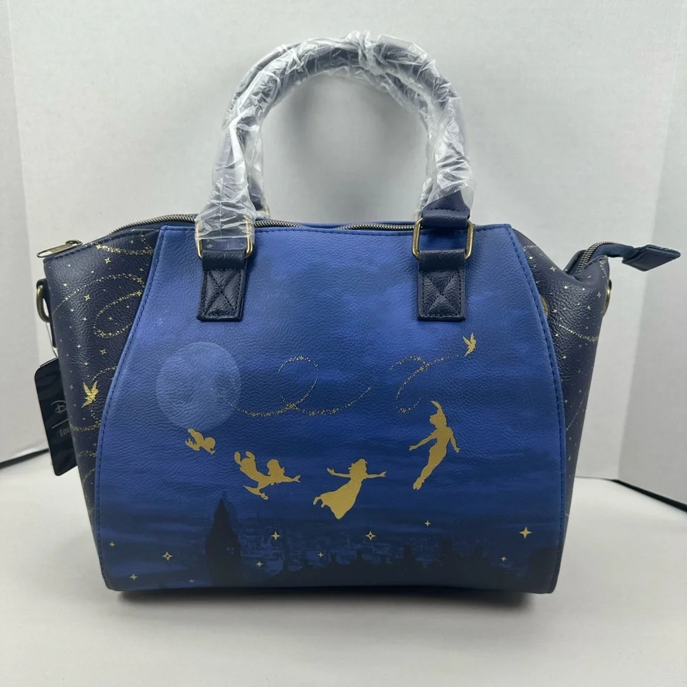 Loungefly Disney Peter Pan Night Sky Satchel Bag